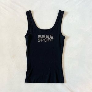 Bebe Sport Bedazzled Tank